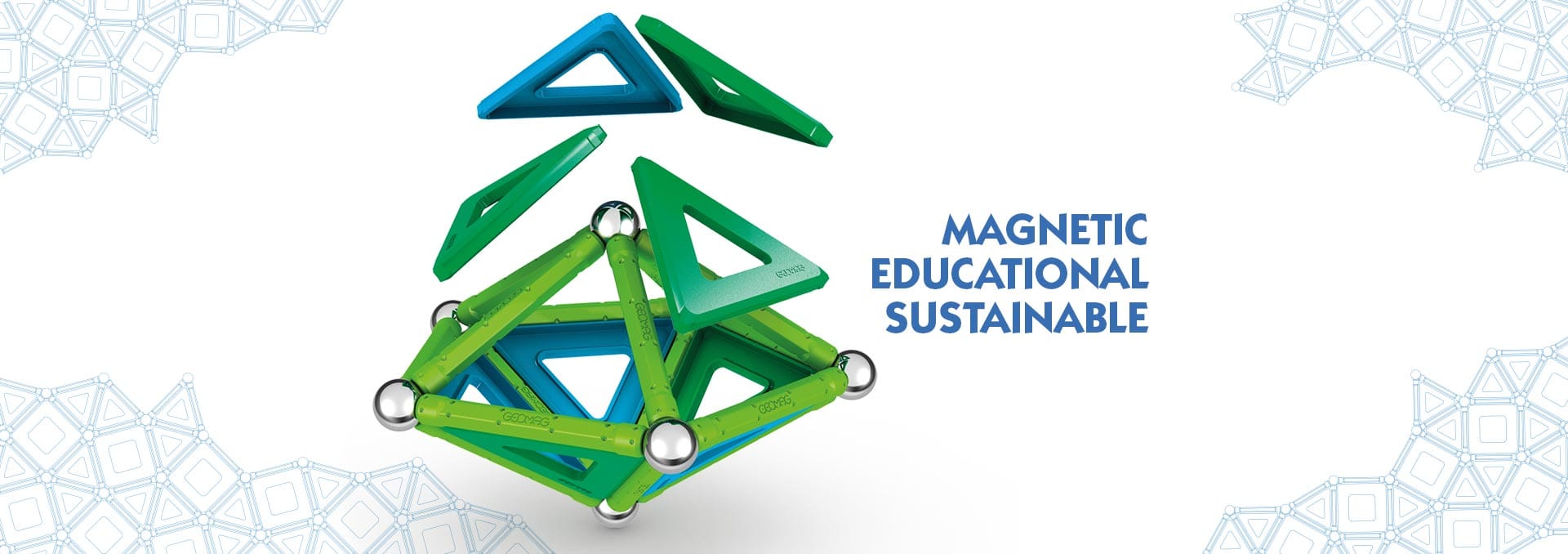 Geomag - Magnetic building toys, kids 