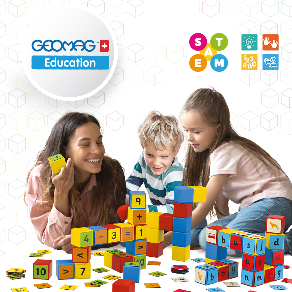 Geomag Juguetes magnéticos | Imanes para niños pequeños | Juego de cubos de  construcción educativos avalados por STEM para creatividad y diversión de