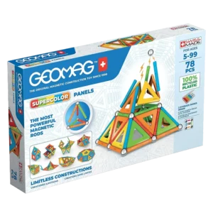 Geomag Classic Supercolor Panels Recycled 78 pcs