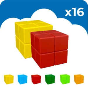 Bundle Geomag Magicube Full Color (16 Cubes)